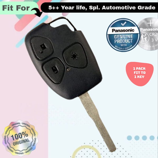 Mahindra 3 Button Remote Key Fob Replacement Battery - ( Pack of 1 )