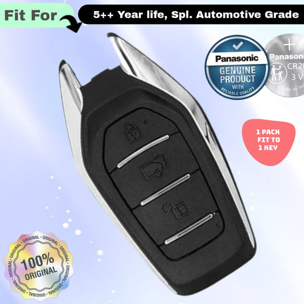 Mahindra 3 Button Smart Key Fob Replacement Battery - ( Pack of 1 )