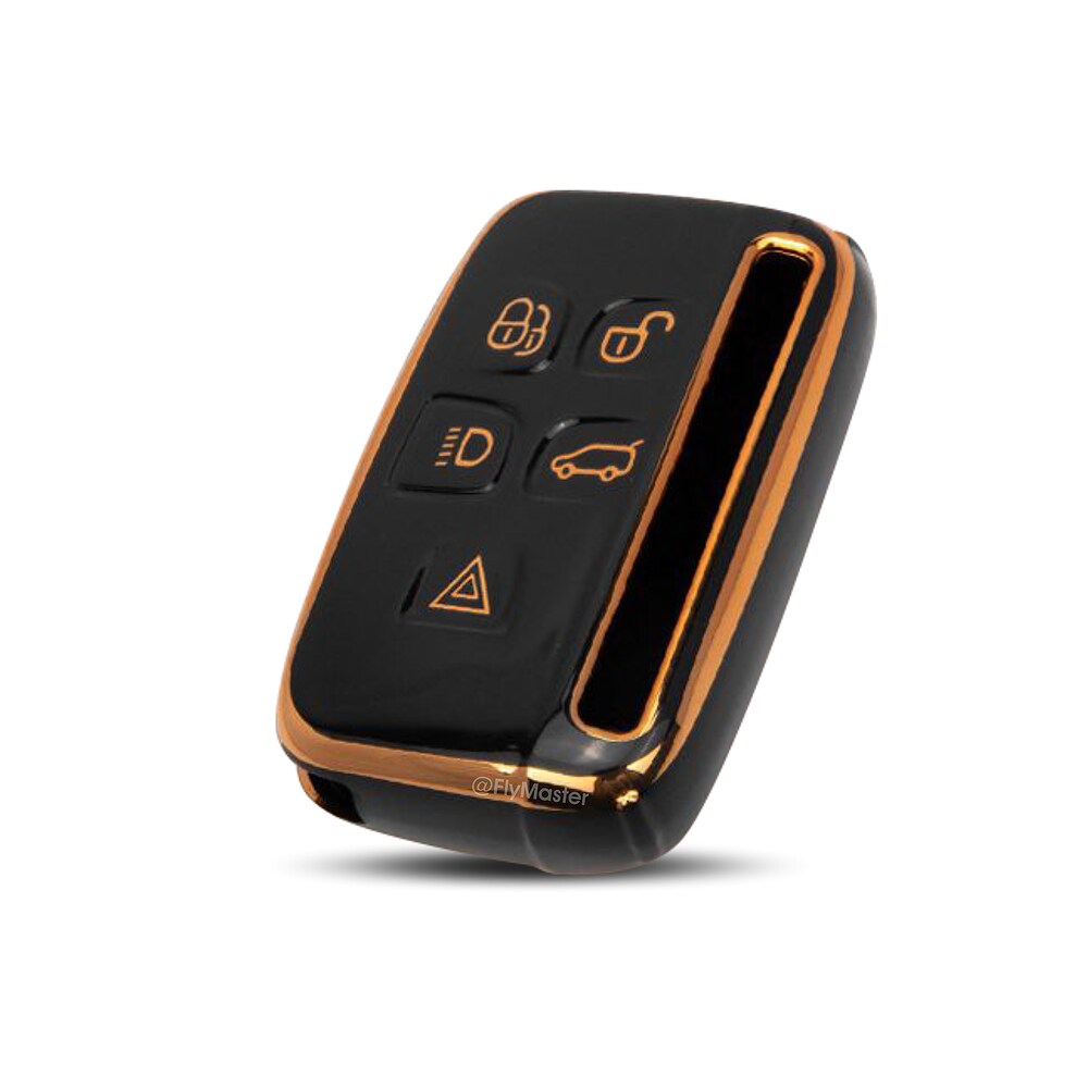 LANDROVER TPU KEY COVER - GOLDEN BLACK
